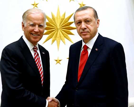 CB: Erdoğan, ABD Başkanı Biden ile görüştü