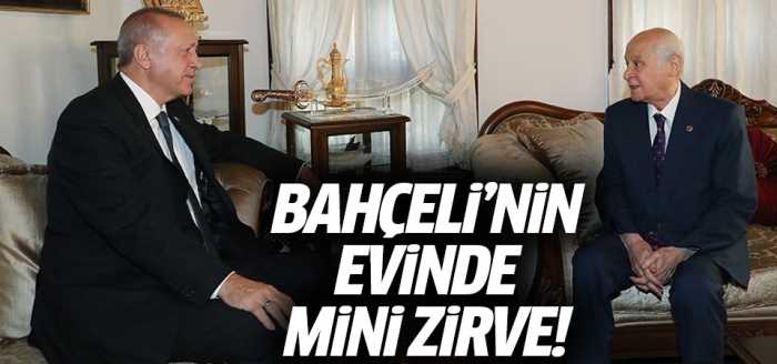 CB: Erdoğan'dan, Devlet Bahçeli'ye ziyaret