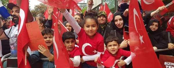 CB: Erdoğan İngiltere'de böyle karşılandı