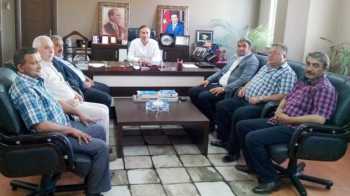 ÇESOB YÖNETİMİNDEN A.S.CEYLAN'A ZİYARET