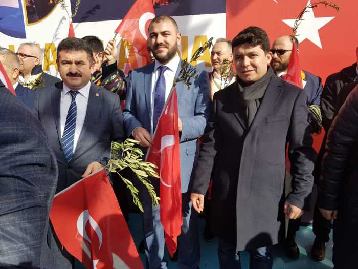 CHP İL BAŞKANI SULUDERE  "ŞANLI ORDUMUZUN  ARKASINDAYIZ"