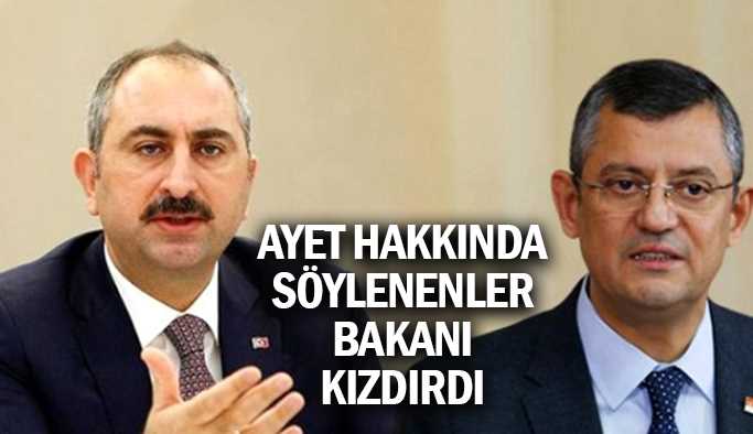 CHP'li vekilin sözleri  Bakan Gül'ü kızdırdı 