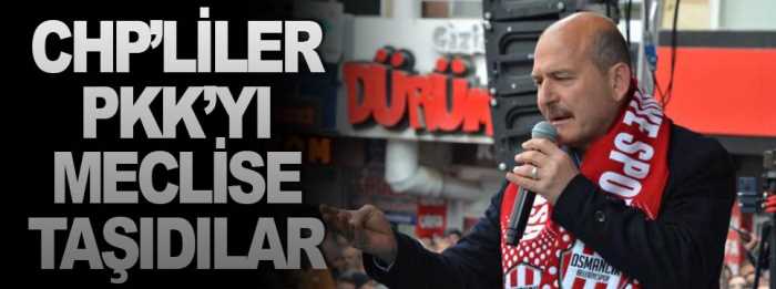 CHP'liler PKK'yı Meclise Taşıdılar