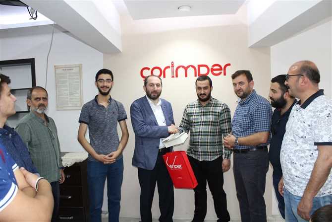 ÇORİMDER'in bu hafta konuğu Rektör Alkan oldu 