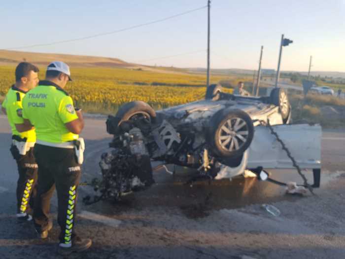 Çorum - Alaca ilçesinde trafik kazasında bir ölü 3 yaralı