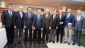 ÇORUM  TURİZME YÖN VERENLERİ AĞIRLADI
