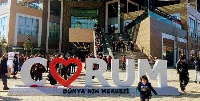 ÇORUM AHL PARK AVM AÇILDI 