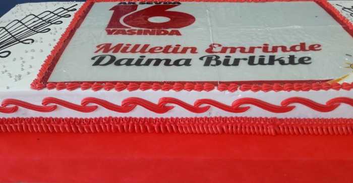 Çorum AK Parti 16.Yaşını Kutladı
