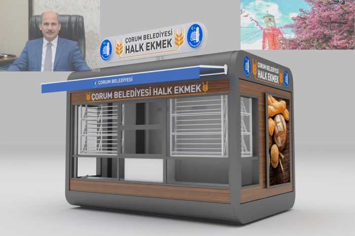 ÇORUM BELEDİYE HALK EKMEK SATIŞINA BAŞLIYOR