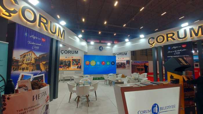 Çorum Belediyesi EMITT 2026 Turizm Fuarında 