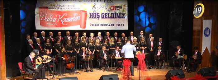 Çorum Belediyesi TSM Korosu'ndan “Bahar Konserleri”sürüyor