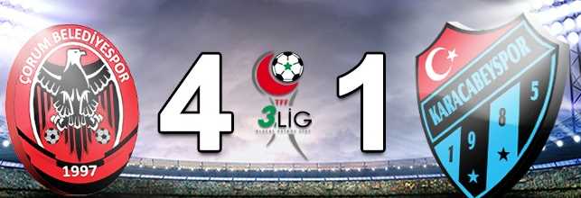 Çorum Belediyespor - Karacabey Spor 