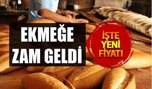 Çorum’da ekmeğe 1.5 lira zam geldi