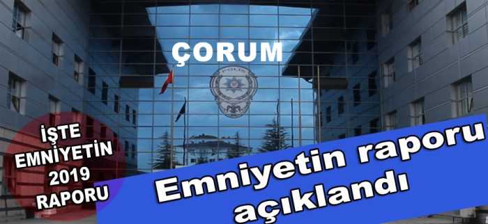 Çorum'da en çok işlenen suçlar