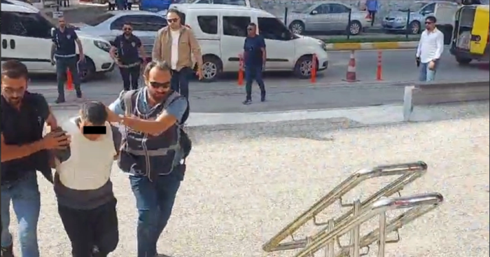 Çorum'da Eşini Katleden Cani  Adliye'ye sevk edildi