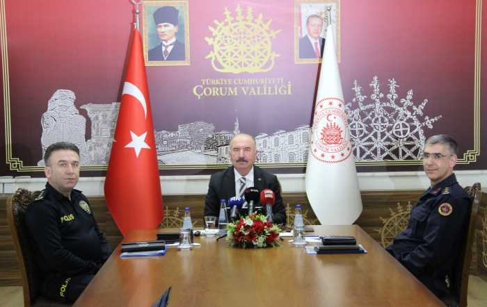 Çorum'da Suç Oranlarında Dikkat Çeken Düşüş!