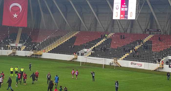 Çorum Fk: 3 - Sivas Belediyespor: 0