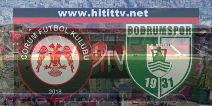 Çorum FK- Bodrumspor maçı