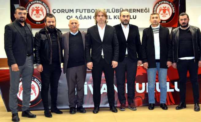 Çorum FK’nin başkanı Hamit Işık 