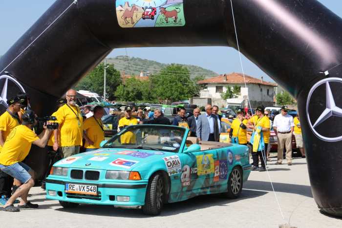 ÇORUM-HATTUŞA’DA RALLİ HEYECANI