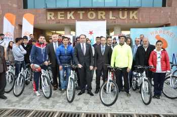 ÇORUM HİTİT ÜNÜVERSİTESİ  ÖĞRENCİLERİ PEDAL ÇEVİRECEK