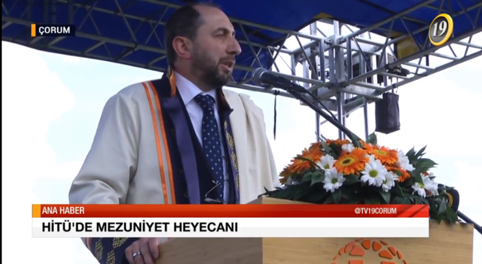 Çorum HİTÜ'de Coşkulu Mezuniyet Töreni