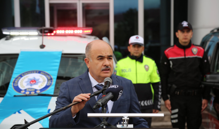 Çorum İl Emniyet Müdürlüğü’ne 7 Yeni araç alındı