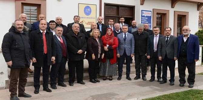 Çorum Kent Konseyi Muhtarları Dinledi