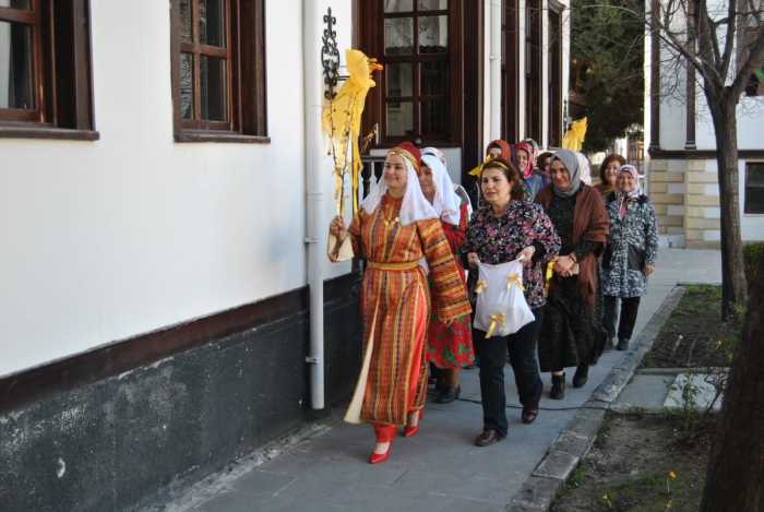 Çorum KKSM'de  Çiğdem Pilavı Geleneği yapıldı