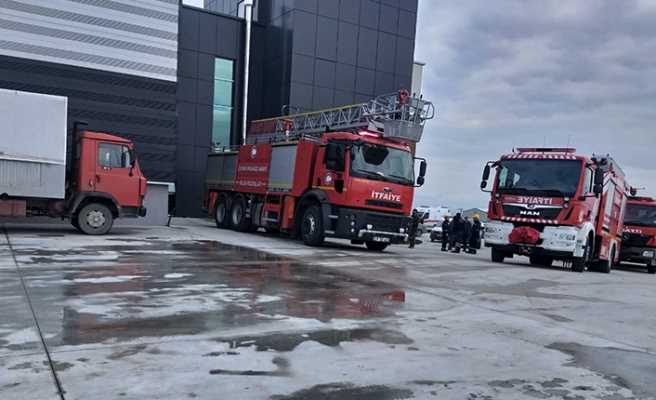 Çorum OSB'de Fabrika yangınında maddi hasar oluştu  