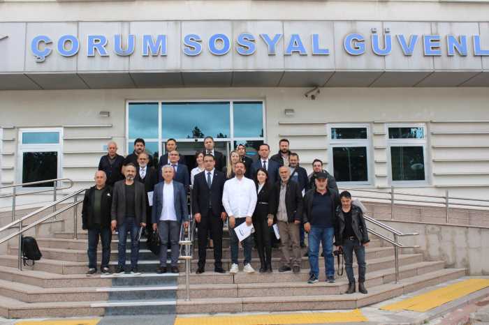 Çorum SGK İl Müdürlüğü Nisan Ayı Türkiye Birincisi Oldu!