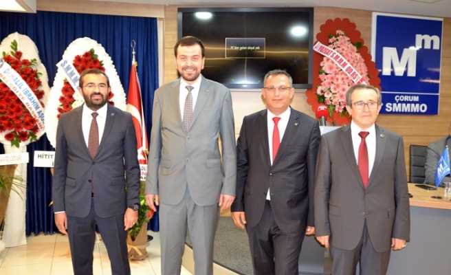 Çorum SMMMO’da yeni yönetim oluştu