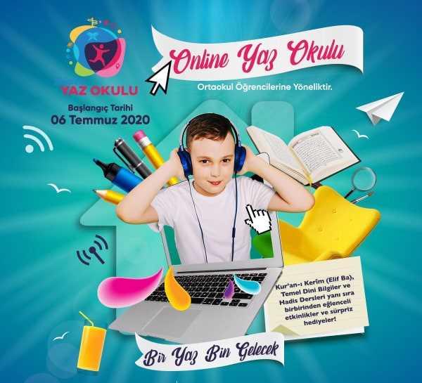 Çorum TÜGVA'dan online yaz okulu kursu