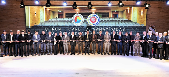 Çorum’un En Büyük Konferans Salonu Hizmete Açıldı 