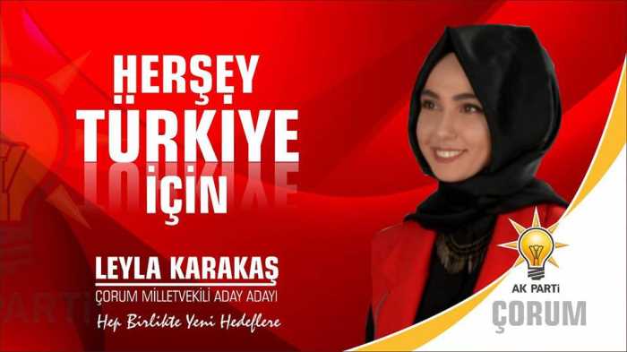 Çorum'un En Genç Milletvekili Aday Adayı