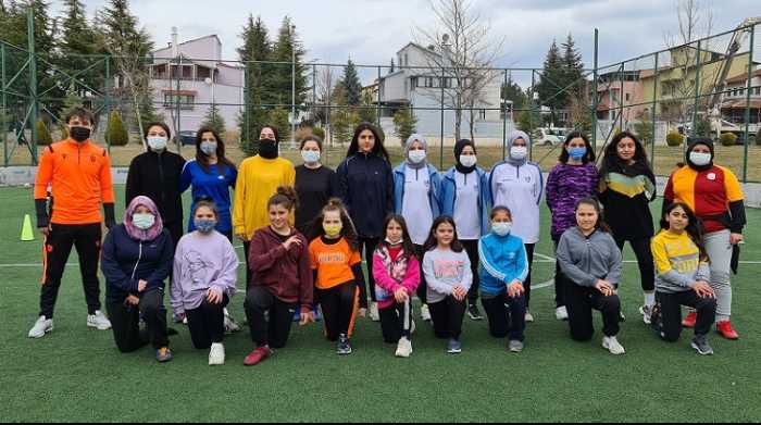 Çorum’un kadın futbol takımı kuruldu