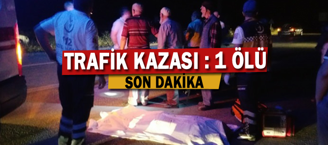 Çorum’un Kargıi ilçesinde yolun karşısına geçmeye çalışan kişi, iki otomobilin çarpması sonucu hayatını kaybetti