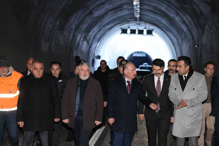 Çorum Valisi Ali Çalgan Kırkdilim Tünellerin’nde İnceleme Yaptı