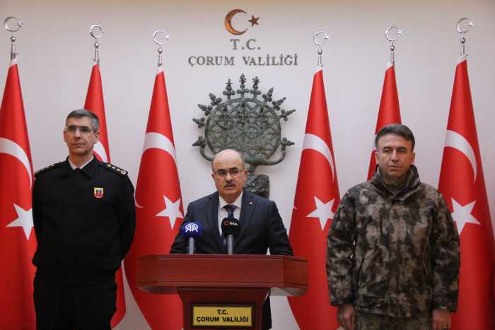 Çorum Valisi Doç. Dr. Zülkif DAĞLI Kamuoyunu Bilgilendirdi