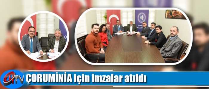 Çorumina için imzalar atıldı