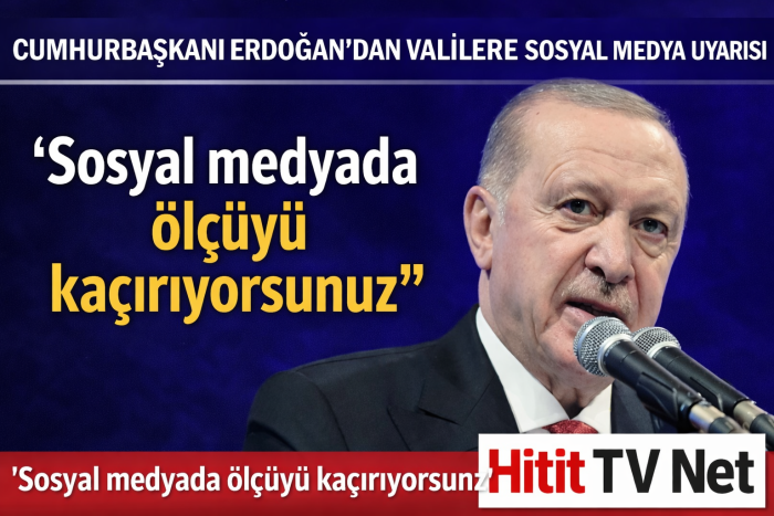 Cumhurbaşkanı Erdoğan’dan Kamuya Sosyal Medya Uyarısı