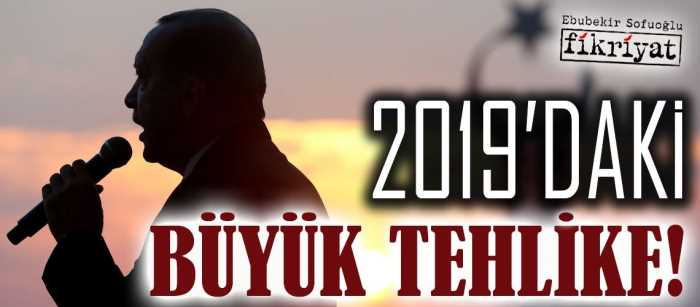 Cumhurbaşkanı Erdoğan'ı bekleyen büyük tehlike