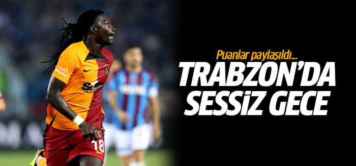 Derbi golsüz bitti