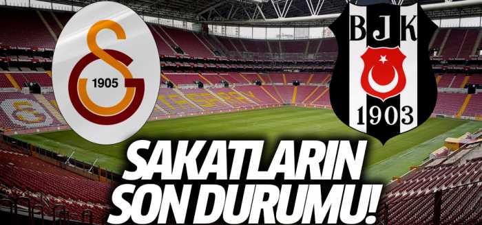 Derbi öncesi sakatlarda son durum!