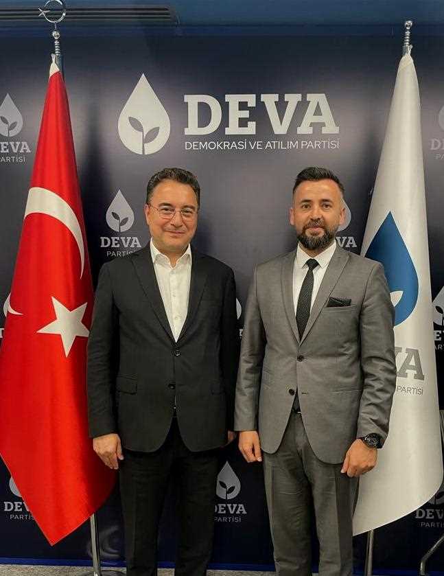 DEVA Partisi İl Başkanlığına Yunus Emre Özdemir getirildi