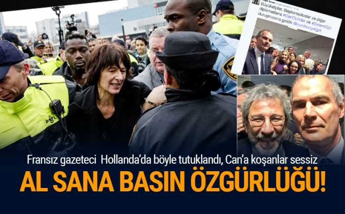 Devlet sırlarını ifşa ettiği için yargılanan Can Dündar’ın davası için adliyeye koşan Avrupalı diplomatlar, kendi ülkelerindeki aynı karara gık çıkarmadı 