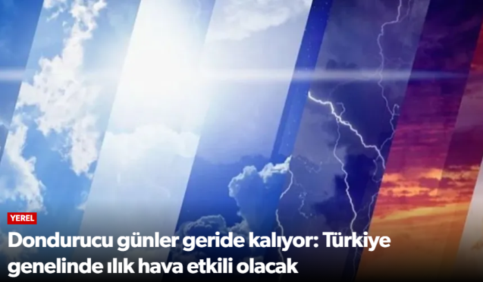 Dondurucu Günler Geride Kalıyor