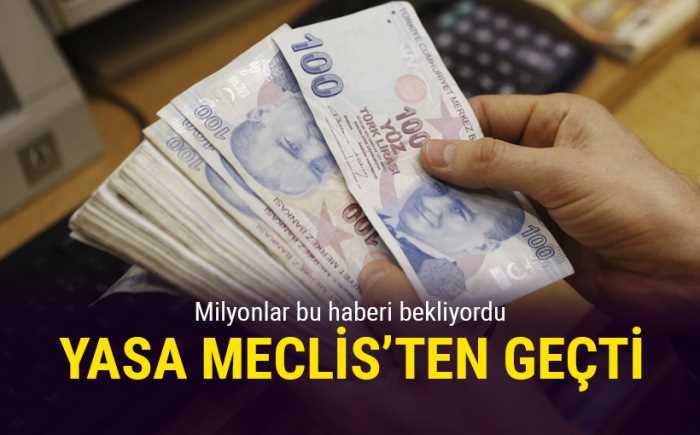 Dörtgözle beklenen yasa Meclis'ten geçti