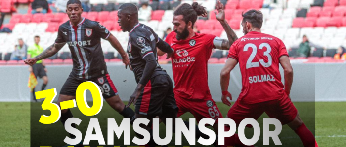 Dostluk Maçında  Samsunspor 3 Çorum FK 0 