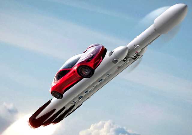 Elon Musk UZAY'a Tesla yolladı!